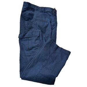 Propper Kinetic  Mens 35x29.5 Blue Tactical Cargo Pants Ripstop Military Utility